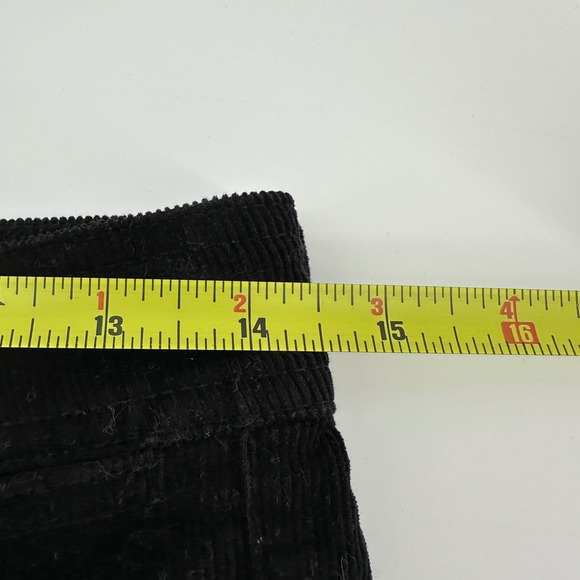 Everlane Baby Cord Relaxed Straight Leg Pant Black High Rise Sze 4 F-BTM-CRD-RLX - Picture 8 of 9